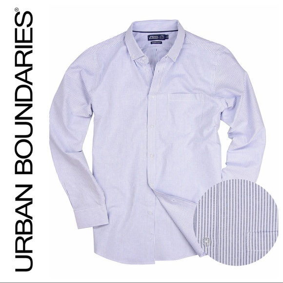 Urban Boundaries Other - MEN’s Long Sleeve Cotton Regular Fit SHIRT